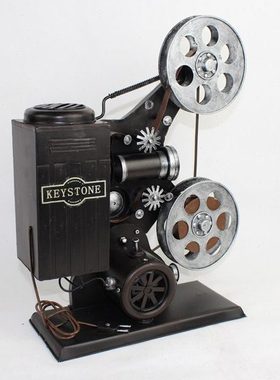 格嘉睿尔复古老式怀旧放映机模型摆件摄影道具装饰品咖啡馆摆设