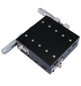 XY轴100*100LY100-L交叉导轨微调平台LY100-LM位移平台微调架