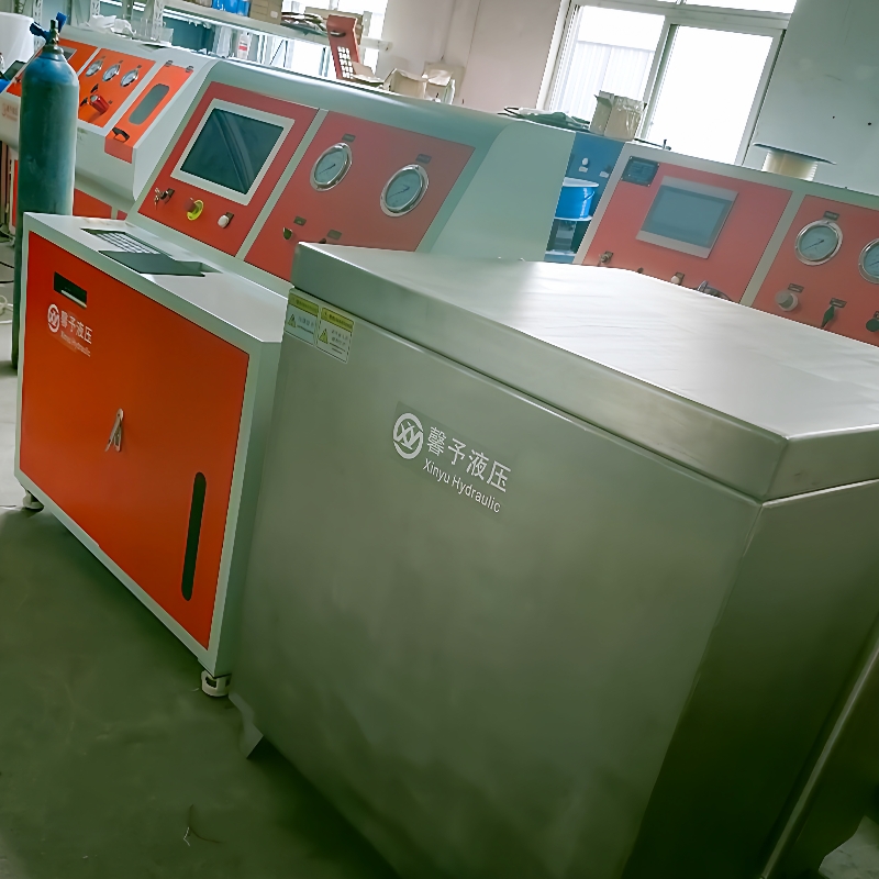 水压爆破试验台50mpa分体式灭火器水压爆破试验台气瓶爆破测试台