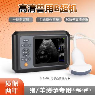 兽用B超机猪羊牛马用超声测孕仪测背膘电子探头动物怀孕检