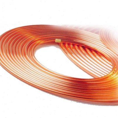 中佳蚊香盘铜管R410 Φ12.7×0.8×15米紫铜盘管空调铜管软态铜管