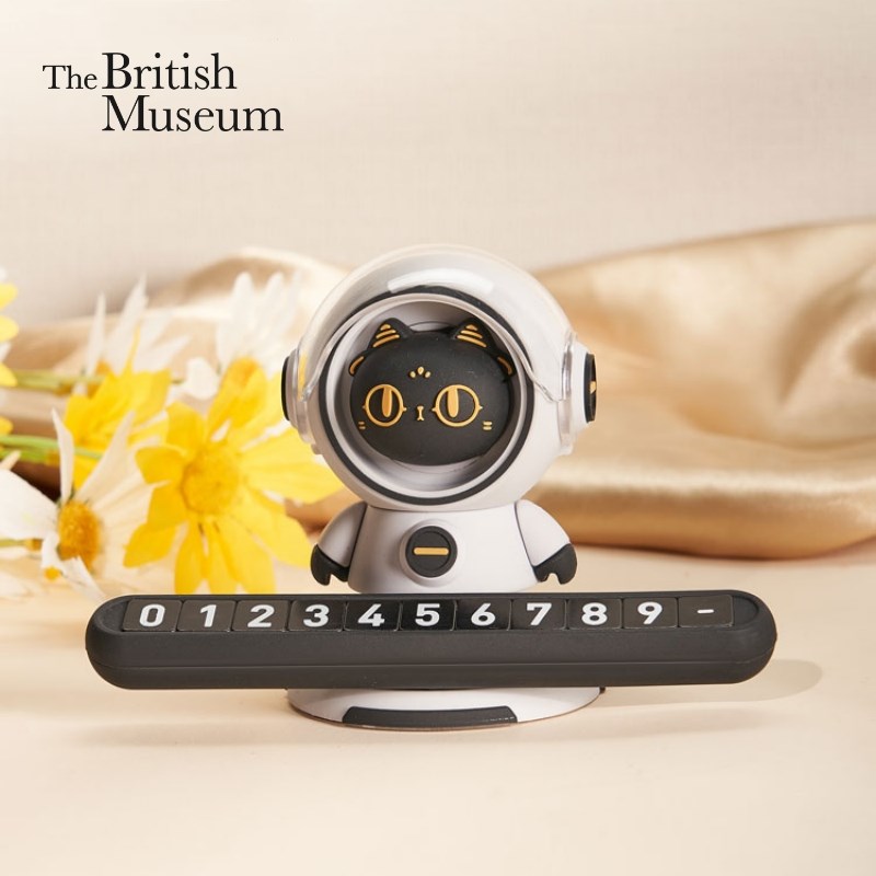 大英盖亚d安德森猫和她的朋友们系列萌猫散香香氛车载号码牌摆