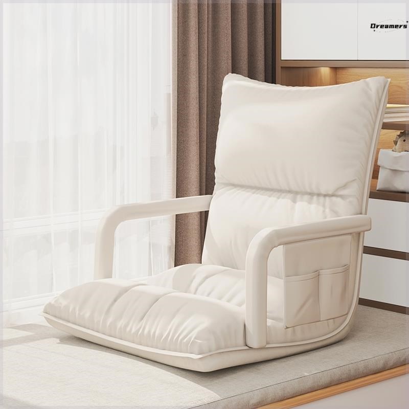 飘窗坐靠一体垫懒人沙发榻榻米y单人折叠床上靠背座椅子宿舍日厂