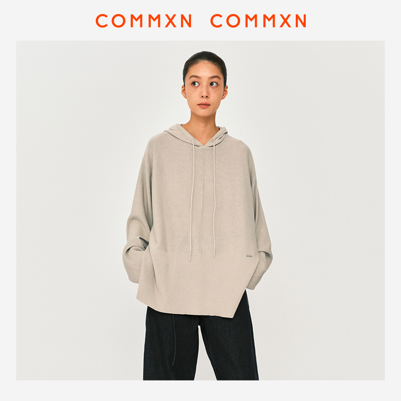 COMMXN·早春丝棉连帽衫新款