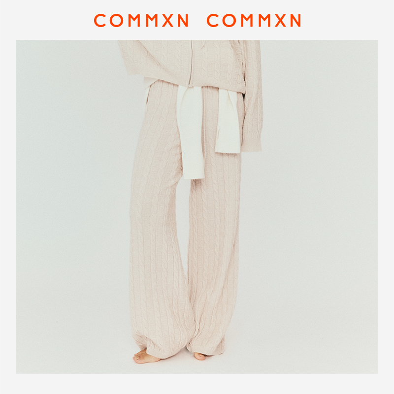 COMMXN·漫步针织裤24年冬季