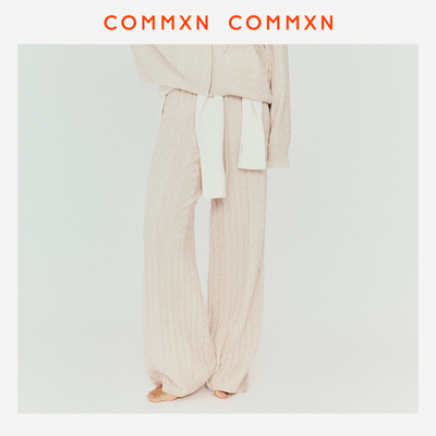 COMMXN·漫步针织裤24年冬季