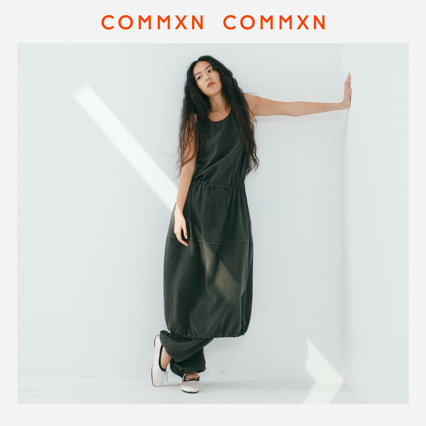 COMMXN&middot;活力干丝背心连衣裙休闲户外运动百搭2026夏季新款女装