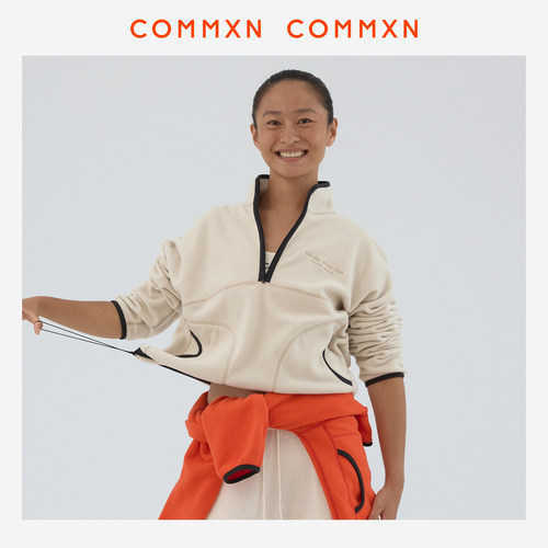 COMMXN·云感半拉链抓绒上衣