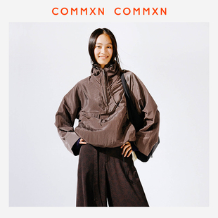 COMMXN·骑行风衣休闲户外简约宽松百搭外套2025秋季新款女装