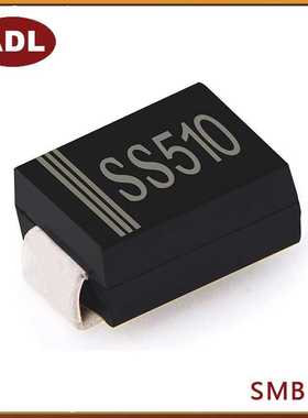 奥德利 贴片SS510 肖特基二极管 SMB封装 5A100V SR5100 厂家生产