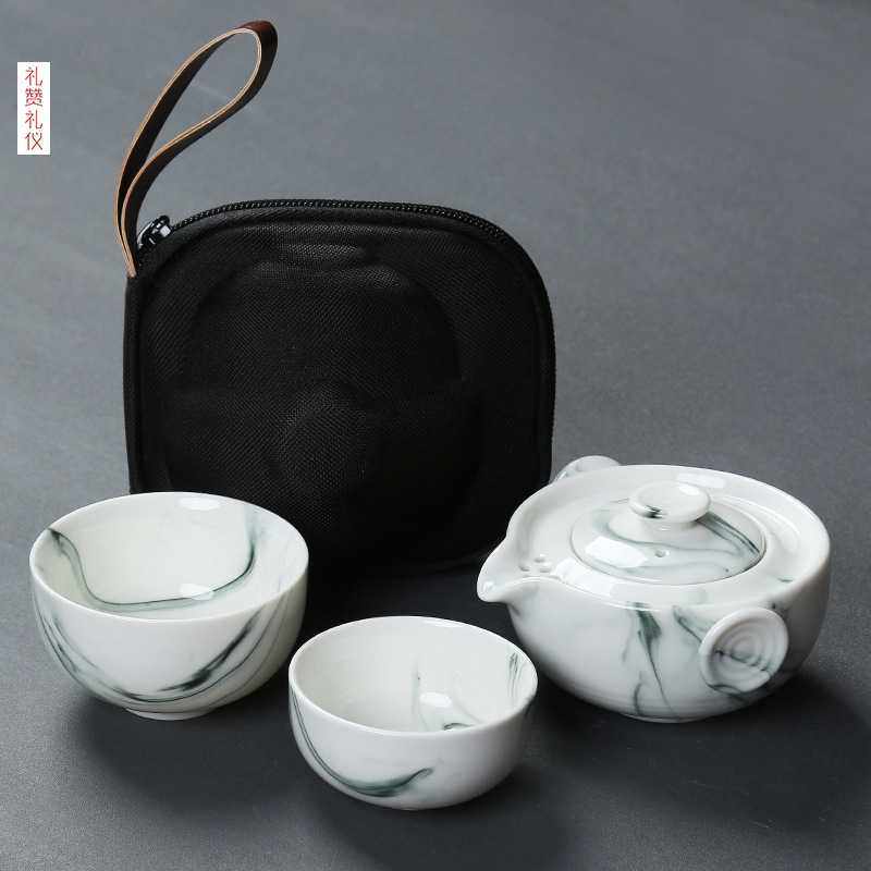 陶瓷快客杯一壶二杯便携式旅行茶具陶瓷功夫茶具套装礼品,玩具/童车/益智/积木/模型,垂直悬浮玩具,淘宝优惠券,粉丝福利购,淘宝优惠卷