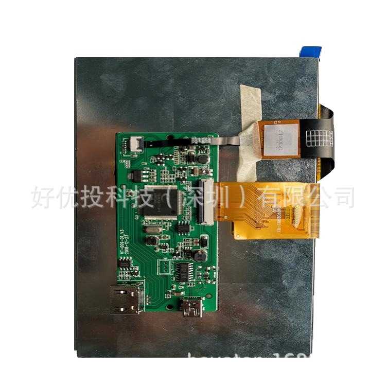 10寸液晶屏，配驱动，树莓派3代显示屏，HDMI，USB供电和电容触摸