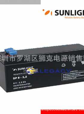 12V6AH希腊SUNLIGHT蓄电池SPA12-6 UPS电源   应急电源
