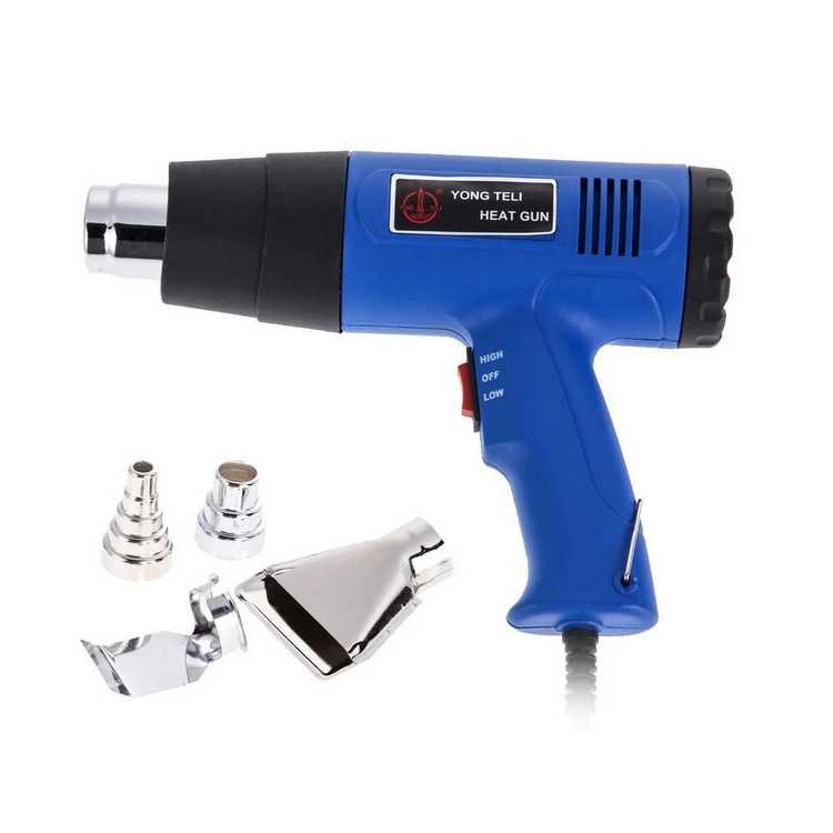 调温热风枪工业塑料风枪高温恒温2000W110V可订热缩管