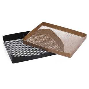 Oven Crisper Trays 特氟龙网格不粘沥油篮