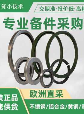 100145895轴封GARLOCK80X100X10mmPS特殊轴封Gylon蓝色1.4571单唇