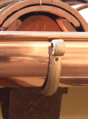 捷思金属（GENS）铜制雨水天沟试用于别墅屋面 耐高温耐腐蚀耐用