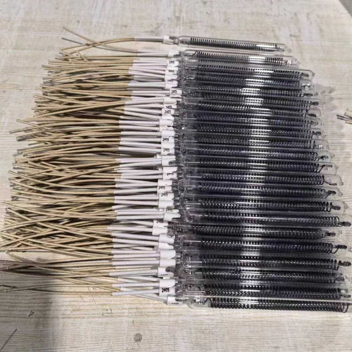 大口径单头碳纤维加热管 烘干机烘箱电发热管 单端远红外线电热管