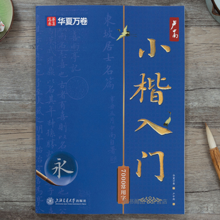 卢中南小楷7000常用字描红字帖大学生成年男女生初学者软笔小楷入门教程成人楷体速成练习华夏万卷卢中南毛笔硬笔秀丽笔楷书字帖