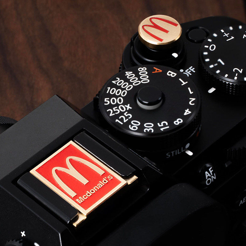 富士xt30二代相机热靴盖xm5xs20xt50尼康z30z50二代快门按钮配件