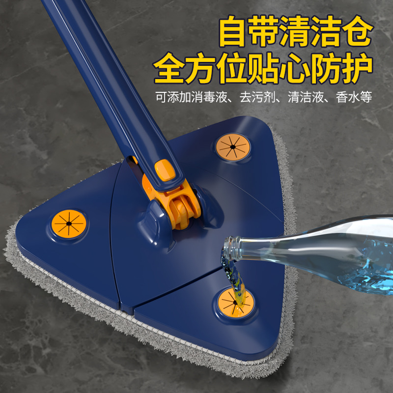 三角拖把清洁神器打扫擦墙柜屋顶
