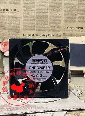全新原装伺服/SERVO CNDC24B7R DC24V 0.2A 4.8W 12038变频器风扇