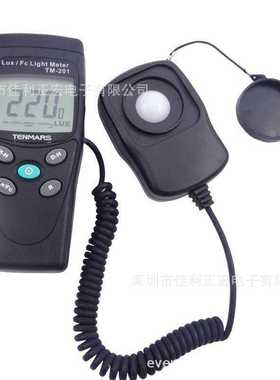 泰玛斯数字照度计 TM-201L LUX/FC LED照度计