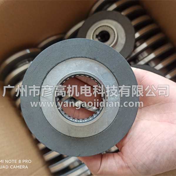 风力发电风场江特电机fdb15n制动器刹车片116mm外径29齿46/50Nm