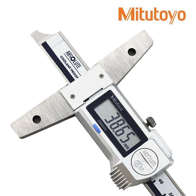 MITUTOYO/三丰 IP67 防水防尘数显深度尺 571-252-20 SPC数据输出