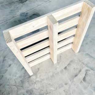 货架叉车板冷库栈板上进叉垫卡板运输四面仓库防潮木头木质托盘