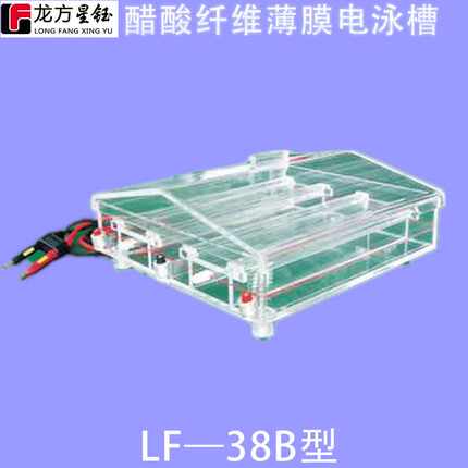龙方星钰LF-38B醋酸纤维薄膜电泳槽载玻片电泳、血清血红蛋白电泳