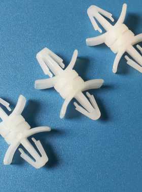 两头锁定塑料支撑柱小型飞机头绝缘柱DLCBS3-4-01 1000PCS/包