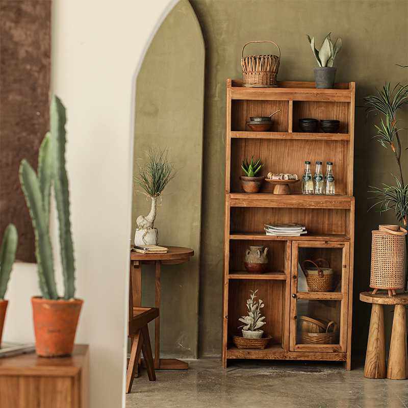 朱雀贸易 美式乡村实木一体书柜复古纯木老松木客厅落地柜子,玩具/童车/益智/积木/模型,垂直悬浮玩具,淘宝优惠券,粉丝福利购,淘宝优惠卷