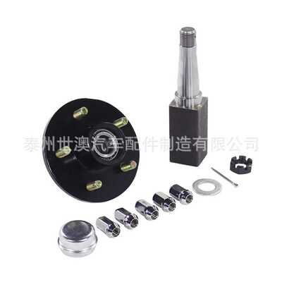 5孔3500磅轮毂轴头轮毂单元拖车轴头房车拖车哈巴头价优46210BFSS