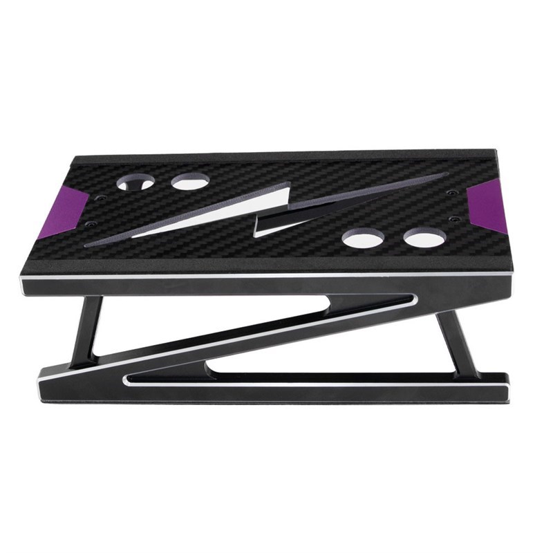 1:10 1:8平跑漂移房车模型车A修车台调车台展示架维修台铝合金展