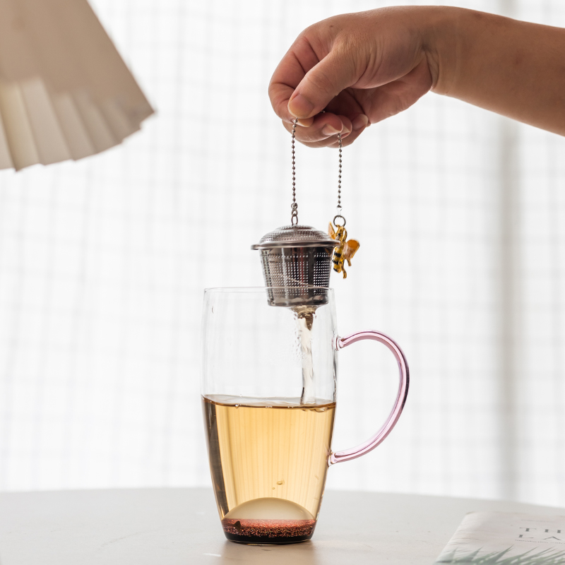 不锈钢茶漏茶滤茶叶过滤网泡茶神器花茶球N茶仓茶隔茶水分离器