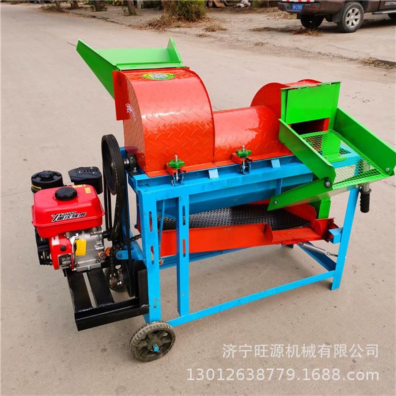 新款可调节e玉米脱粒机家用稻谷脱粒机两相电油菜脱粒机