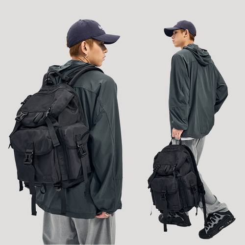 INTHESOUTH潮牌大容量双肩包男户外登山包女学生书包旅行电脑背包