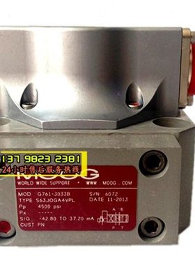 MOOG穆格伺服阀D634-319C D661-4577C D634-341C D661-4580D维修