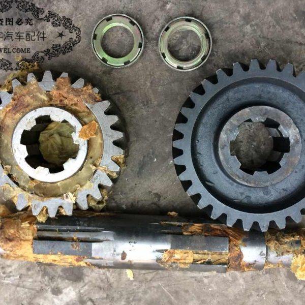 解放30/分动箱/30齿/26齿/齿轴总成/螺母/一套