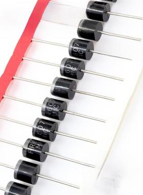 Fr607直插式高频快速恢覆二极管6A1000V[20片5元]168元/K