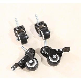 运达货架-不锈钢置物架配套轮子38mm管专用万向轮子