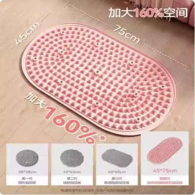 【下单立减50】实心液态加大加宽指压板适合慢跑家用足底按摩垫KF