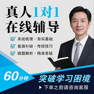 线上对一辅导网上家教网络在线数学英语语文物理化学网课查补缺课