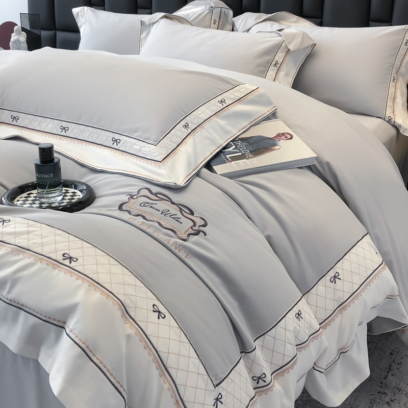 【下单送礼】秋冬A类加厚纯棉磨毛四件套保暖床单被套床床上用品4