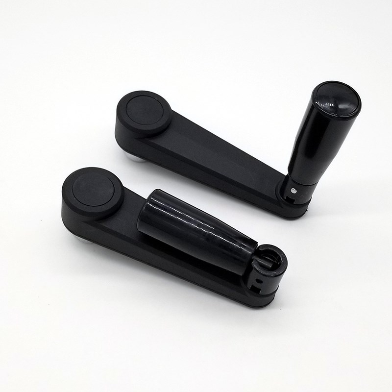 摇手柄手摇把机床升降转动可折叠方孔圆孔四方口尼龙摇动手柄旋转