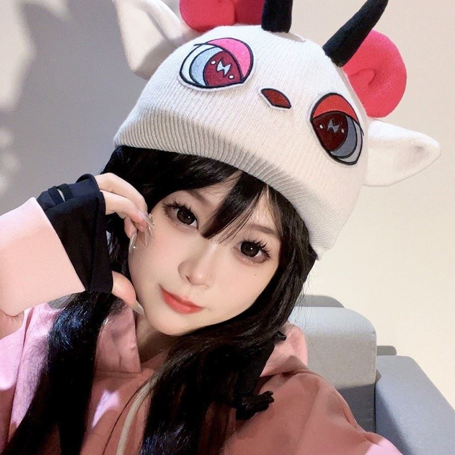 滑雪头盔帽套装饰品小配件头套帽外帽子外电动摩托车头盔帽套保暖