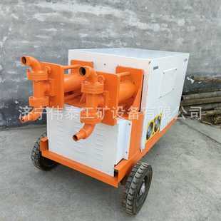 隧道液压双液注浆机11KW二次高压水泥水玻璃灌浆机双缸双液注浆泵