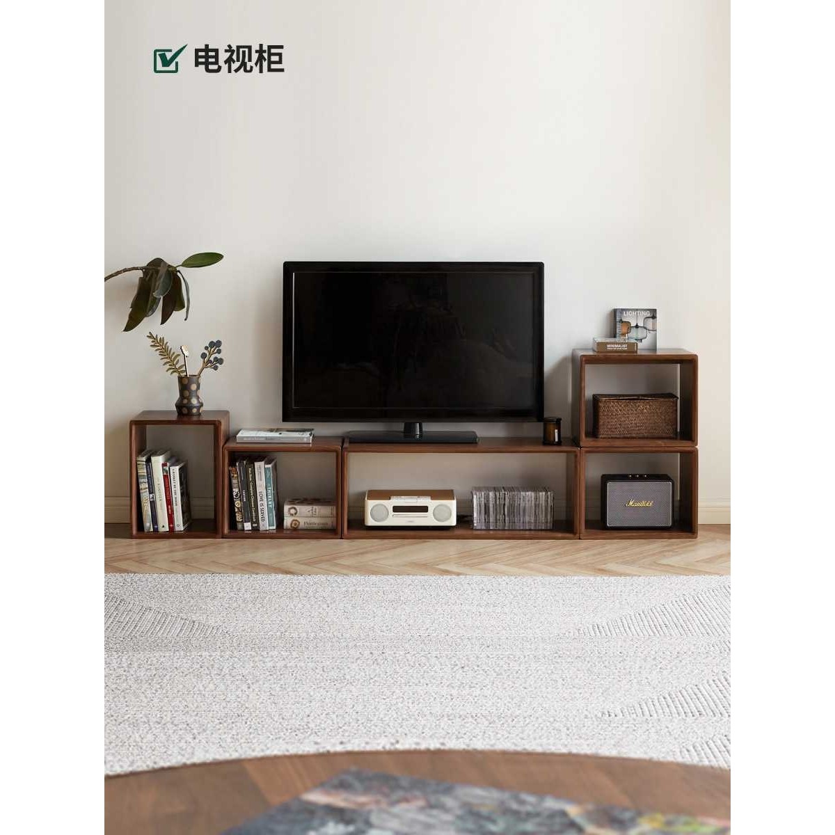 S&W实木自由组合格子柜简易书柜落地客厅隔断柜储物柜书架书房置,农机/农具/农膜,其它农用工具,淘宝优惠券,粉丝福利购,淘宝优惠卷