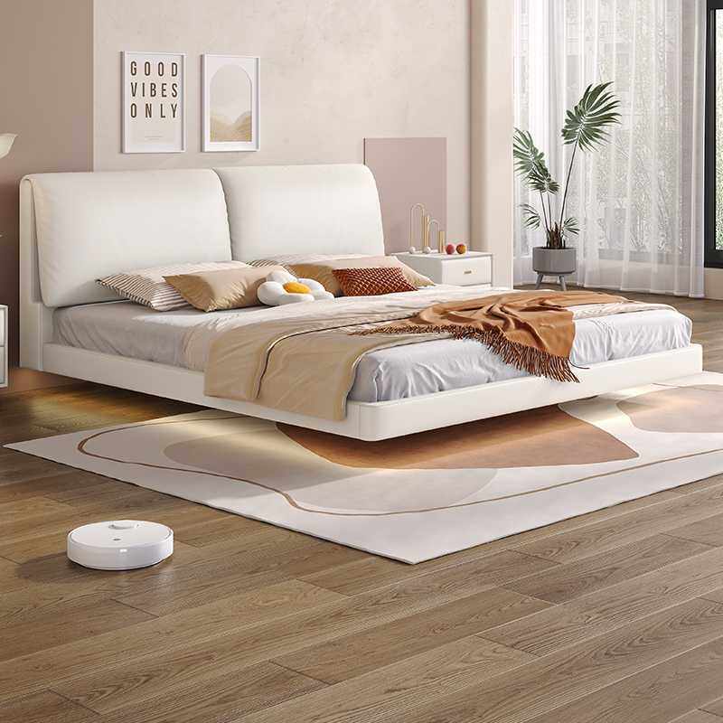 悬浮床现代简约主卧高端双人大床轻奢现代大象耳朵软包婚床真皮床,农机/农具/农膜,其它农用工具,淘宝优惠券,粉丝福利购,淘宝优惠卷